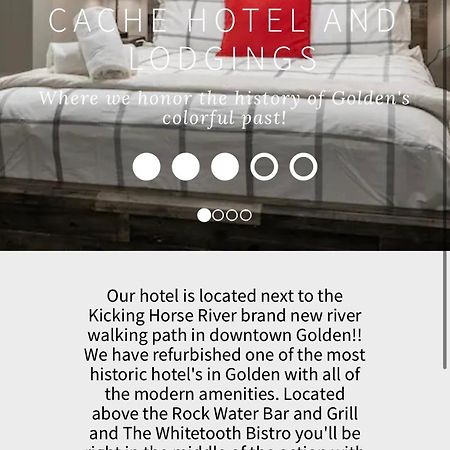 The Cache Hotel And Lodgings 戈尔登 外观 照片
